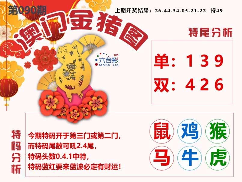 090期澳门金猪图[图]