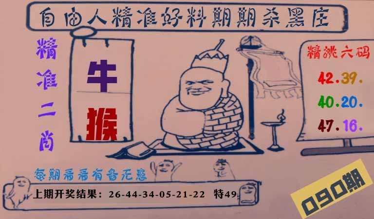 090期自由人二肖六码[图]